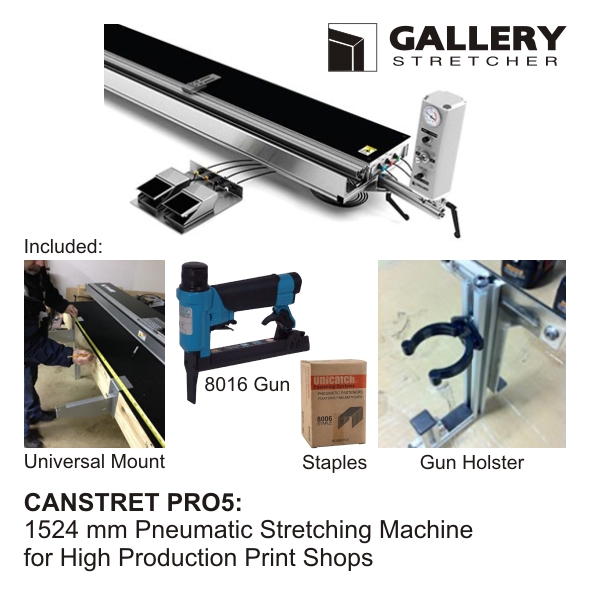 Canvas Stretcher Machine